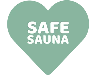 Safe Sauna label